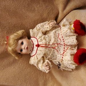 Hamilton Collection 1992 "Shannon" Porcelain Doll by Cindy Rolfe